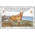 GUERNSEY, MAMMAL, Golden Guernsey gpat, brown 1...