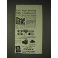 1936 Lyman Sights: No. 48 and 17A Ad - This High scoring sight combination