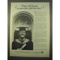 1963 Union Oil Company of California Ad - Provide a Job