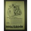 1924 Indiana Limestone Ad - Send for our new bo...