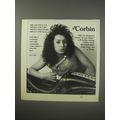 1990 Corbin Sturgis 50 Gun Fighter Seat Ad