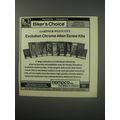 1990 Nempco Gardner-Westcott Evolution Chrome Allen Screw Kits Ad