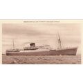 Union Castle Line Royal Mail Motor Vessel Capet...