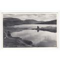 Loch Assynt Ruins of Ardvreck Castle Sutherland...