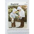 Vintage: Hayfield 1366 jacket, cap and scarf, c...