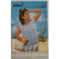 Vintage: Emu 1195A top, sea pearl