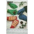 Vintage: Patons 6015 gloves & mitts for girls 2...