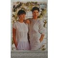 1988 Jarol JX199 lace & cable sweaters, DK, 76-...