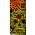 COLORFUL CALAVERAS HALLOWEEN 28x40 YARD FLAG