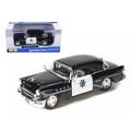 1955 Buick Century Police Car Black and White 1...