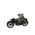 MS804 - Collectible Tin Toy - Motorcycle with P...