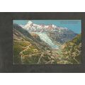 Postcard Switzerland Furke Glacier