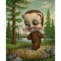 Mark Ryden California Brown Bear Pine Tree Squi...