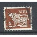 Ireland.SG350 8p Stylised Dog (Chestnut).Fine U...