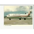 Aviation 0277 DAN-AIR Boeing 727-200 Postcard b...
