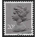SG X916: 20 p. brownish black Definitive Stamp:...