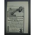 1913 Mennens Shaving Cream Ad - Half Inch of Cream