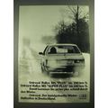 1979 Uniroyal Rallye MS Plus and MS Super Plus tires Ad - in German