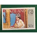 Swaziland 1977 Silver Jubilee 50c Queen Coach U...