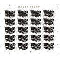 Raven Story Sheet of 20 Current Rate Postage St...