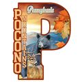 Pocono Mountains with Black Bear and Deer Capit...