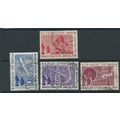 india stamps used vfu inauguration set sg329 sg...