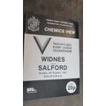 1980 Rugby Football League Programme - Widnes v...