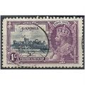 Gambia 1935 SG146 1/- Slate & Purple Silver Jub...