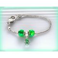 Silver Tone Bracelet Love Heart Lobster Clasp E...