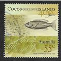 CKI 2009 55c 'DARWINS NOTEBOOK' FINE USED (EBID...