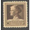878 10c Jane Addams Fine MNH GA0437