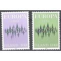 Island 1972 Michel 461 - 462 Neuf ** Cote (2013...