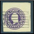 Used U437 2c George Washington Fine Cut Square ...