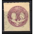 Used U349 2c Columbus and Liberty Very Fine Cut...