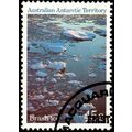 AAT 1984 Scenes Brash Ice 45c Used Stamp Austra...
