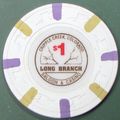 Long Branch. $1 Casino Chip. Cripple Creek, CO....