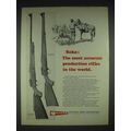 1970 Sako Carbine, Sporter Rifle Ad - Most Accurate