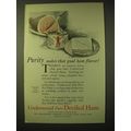 1924 Underwood Deviled Ham Ad - Purity makes th...