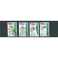 tuvalu stamps sg609 used sg 609 games vfu set