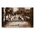 REAL PHOTOGRAPHIC POSTCARD OF SANDFORD PARK CHE...