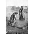 Cooking At Whaka Earliest B&W Antique New Zeala...