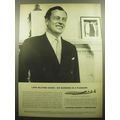 1957 Lockheed Aircraft Ad - Lord Milford Haven: His Business is a Pleasure