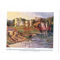 Chepstow Castle, Monmouth, Wales, Book Illustra...
