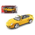 Porsche 911 (997) Turbo Convertible Yellow 1/18...