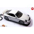 HTF RARE KEYCHAIN WHITE PORSCHE™ 911 GT3 RS NEW...