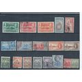 Barbados stamps. George VI used lot plus a few ...