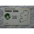 1987 QSL Card Irish CB Station Tango Siera, Cavan