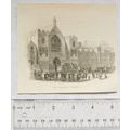 1860s engraving - Palace Yard