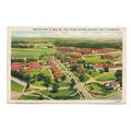 Postcard USA KY Kentucky Fort Knox Cavalry Barr...