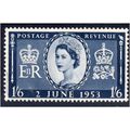Sg535 1/6 deep grey blue lightly m/mint (G26)